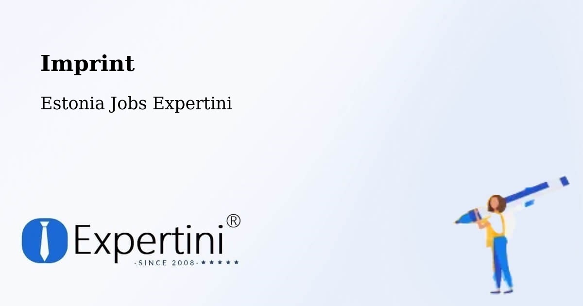 Imprint – Vaida - Estonia Jobs Expertini