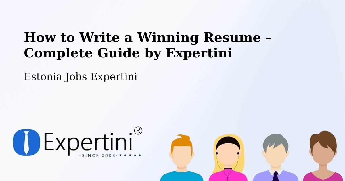 Resume Writing Guide for Job Seekers – Vaida - Vaida, Estonia Jobs Expertini