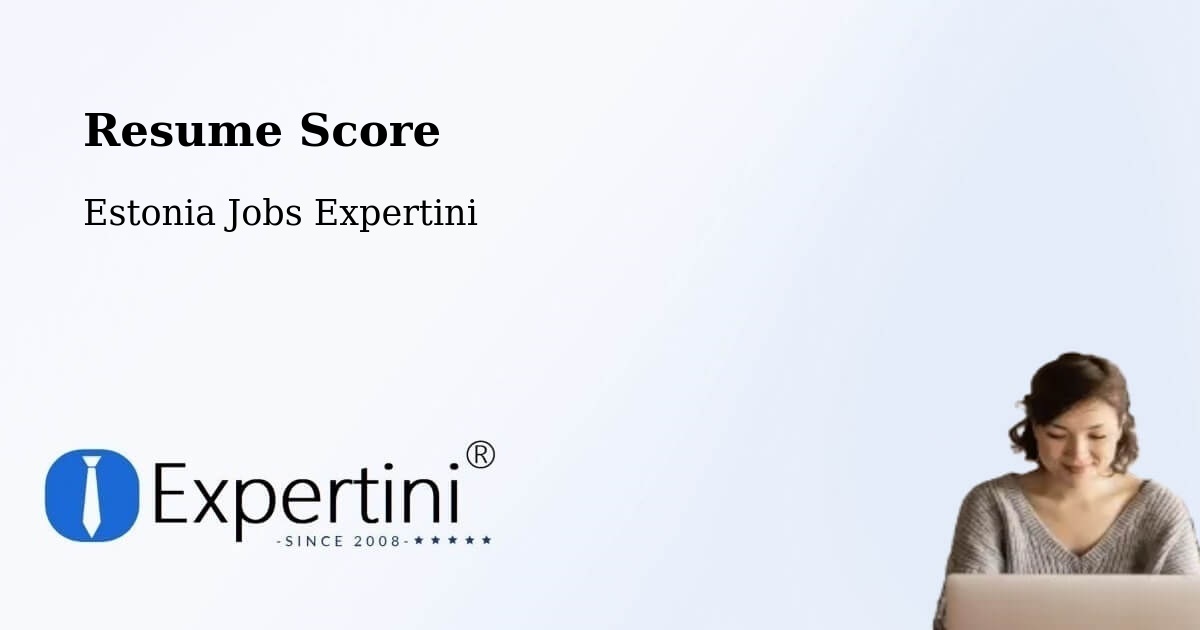 Resume Score & Job Description Match Tool – Vaida - Estonia Jobs Expertini